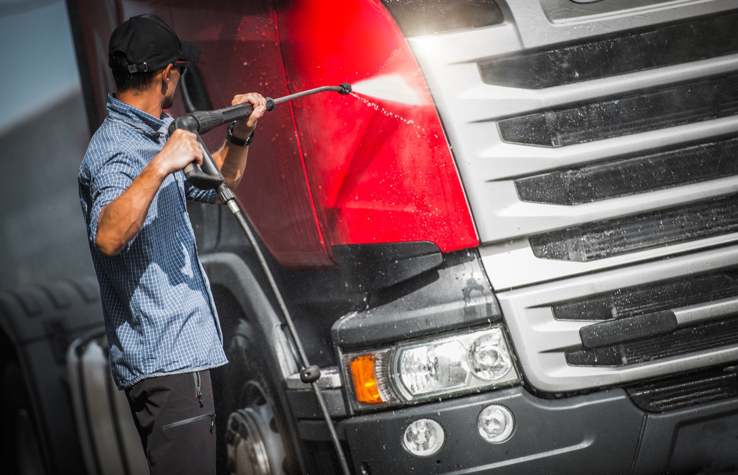 Truck cleaning 1